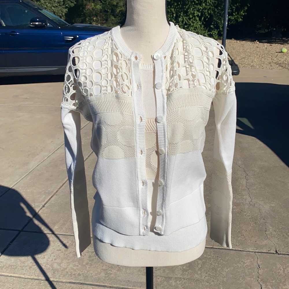 Escada Cotton Sweater Set